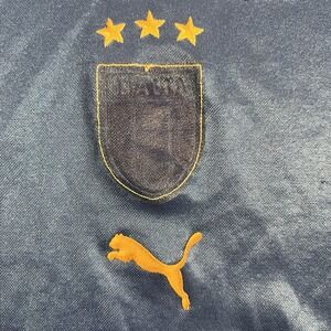 VINTAGE ITALY HOME FOOTBALL SHIRT SOCCER JERSEY PUMA SIZE XL Fair Condition